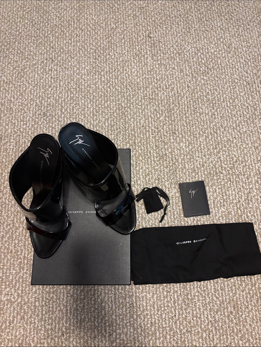 Giuseppe Zanotti Black Heels
